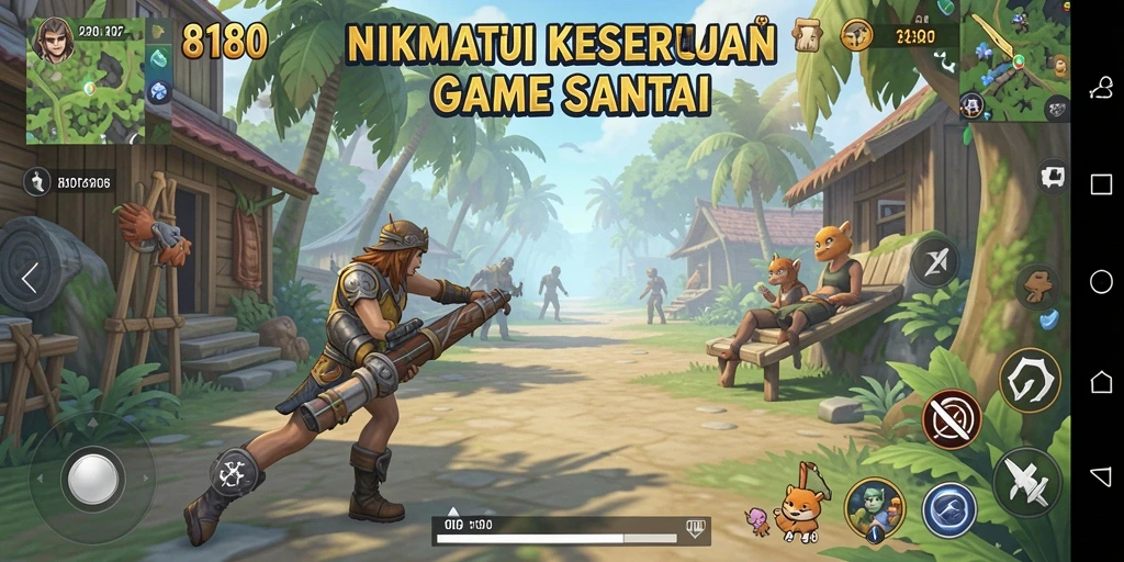 Screenshot gameplay dari 8180 yang menunjukkan keseruan permainan Casual.