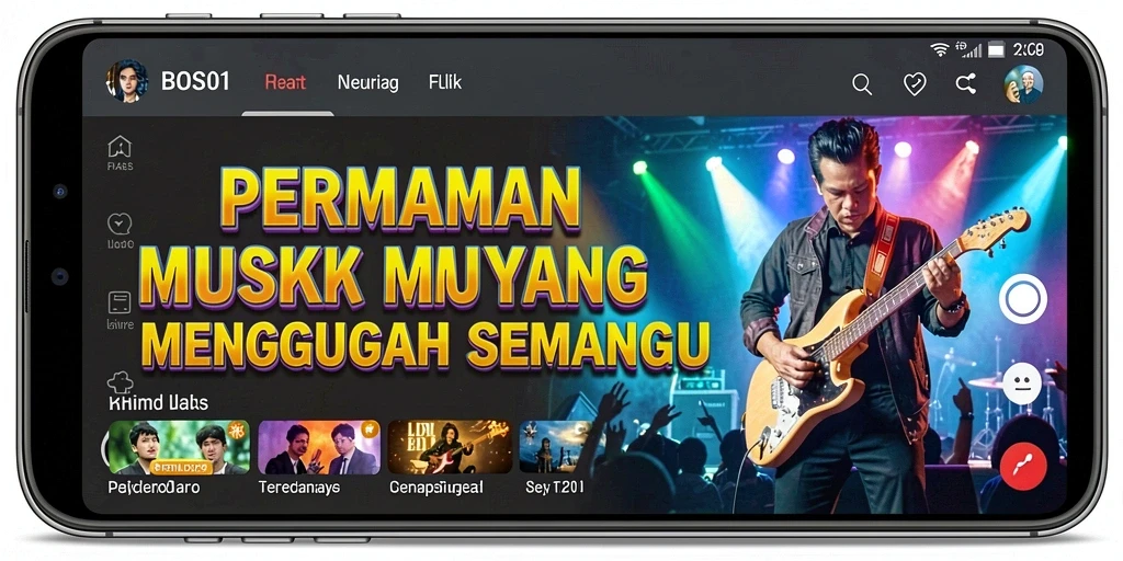 Tampilan main game BOS01 yang seru dan interaktif.