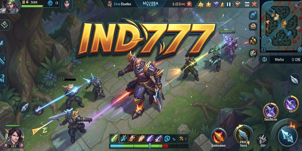 Tangkapan layar dari gameplay epik di IND777, menampilkan aksi seru.