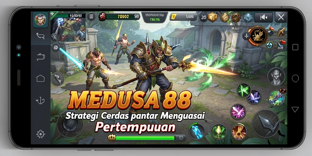 Tampilan menarik dari gameplay MEDUSA88 dengan strategi yang mendebarkan.