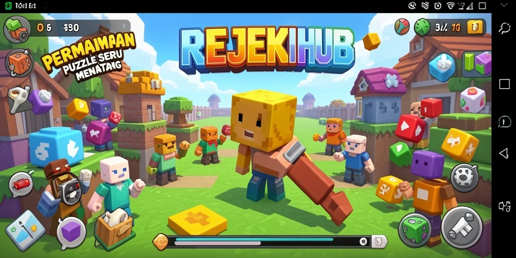 Tampilan gameplay menantang dari REJEKIHUB yang membuat ketagihan.