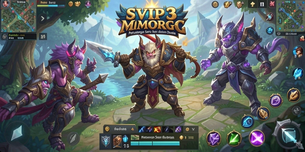 Tampilan gameplay menakjubkan di dunia <strong>SVIP3</strong> yang menawan.
