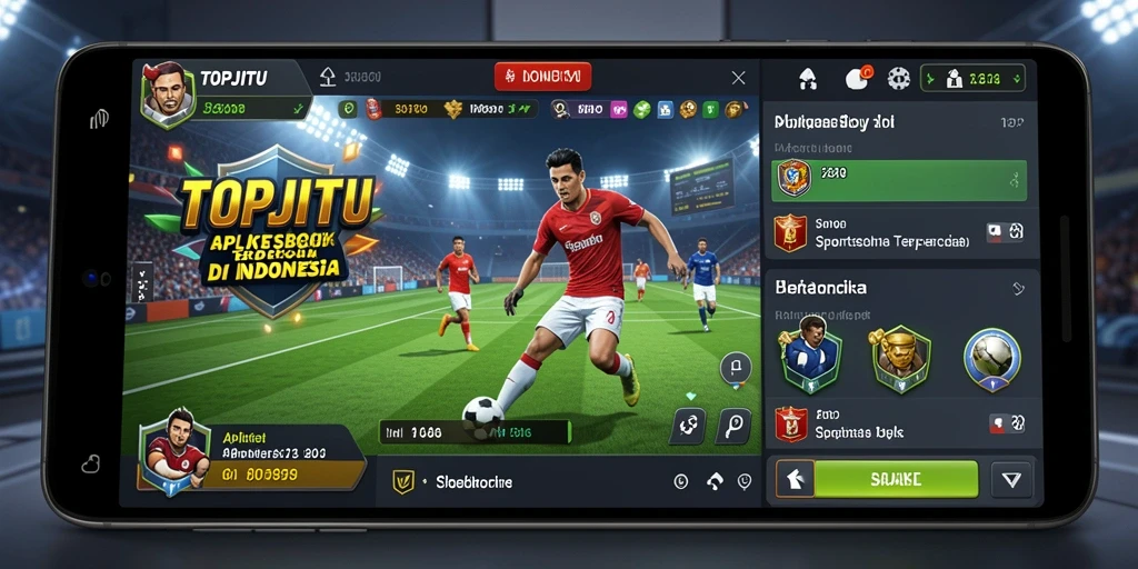 Tampilan menarik dengan beragam pilihan taruhan olahraga.