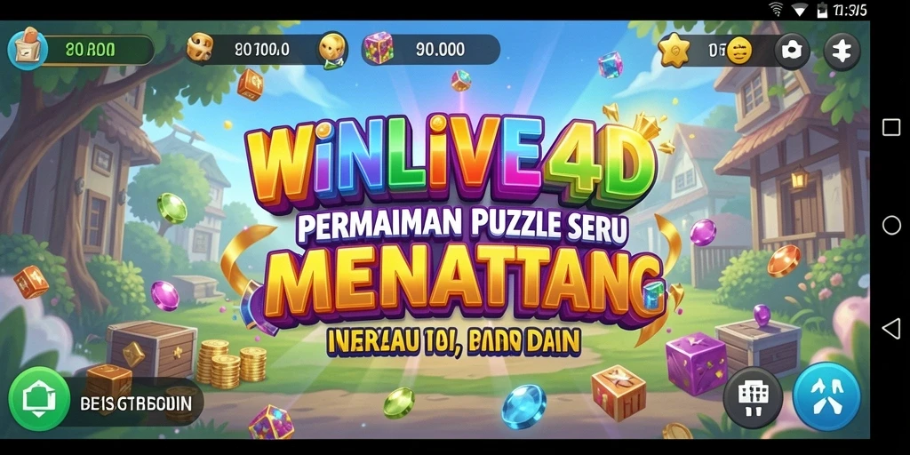 Tampilan gameplay WINLIVE4D yang menantang dan menarik.