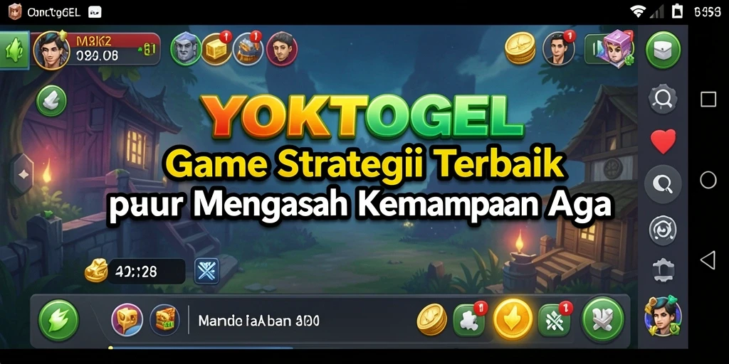 Tampilan gameplay YOKTOGEL dengan aksi penuh strategi.